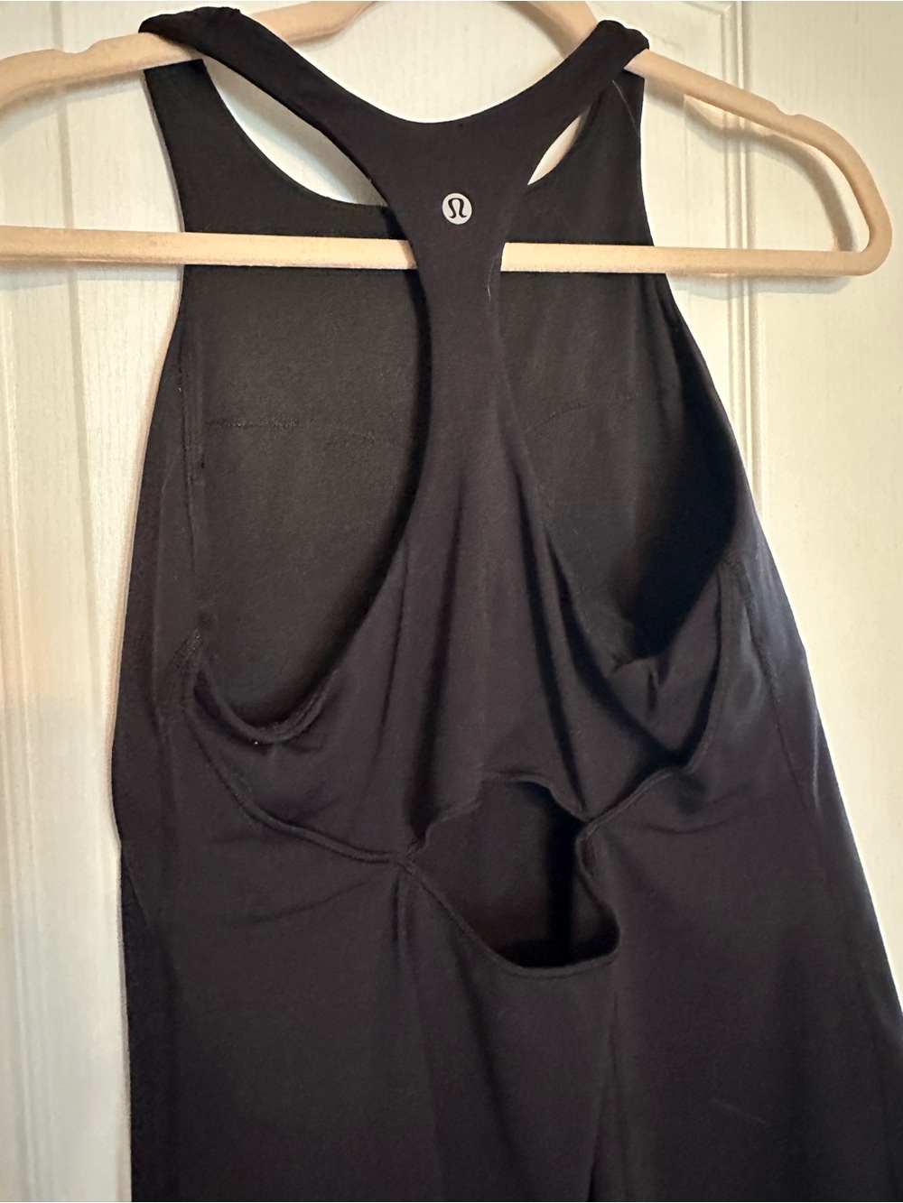 lululemon athletica Black Racerback Tank Top